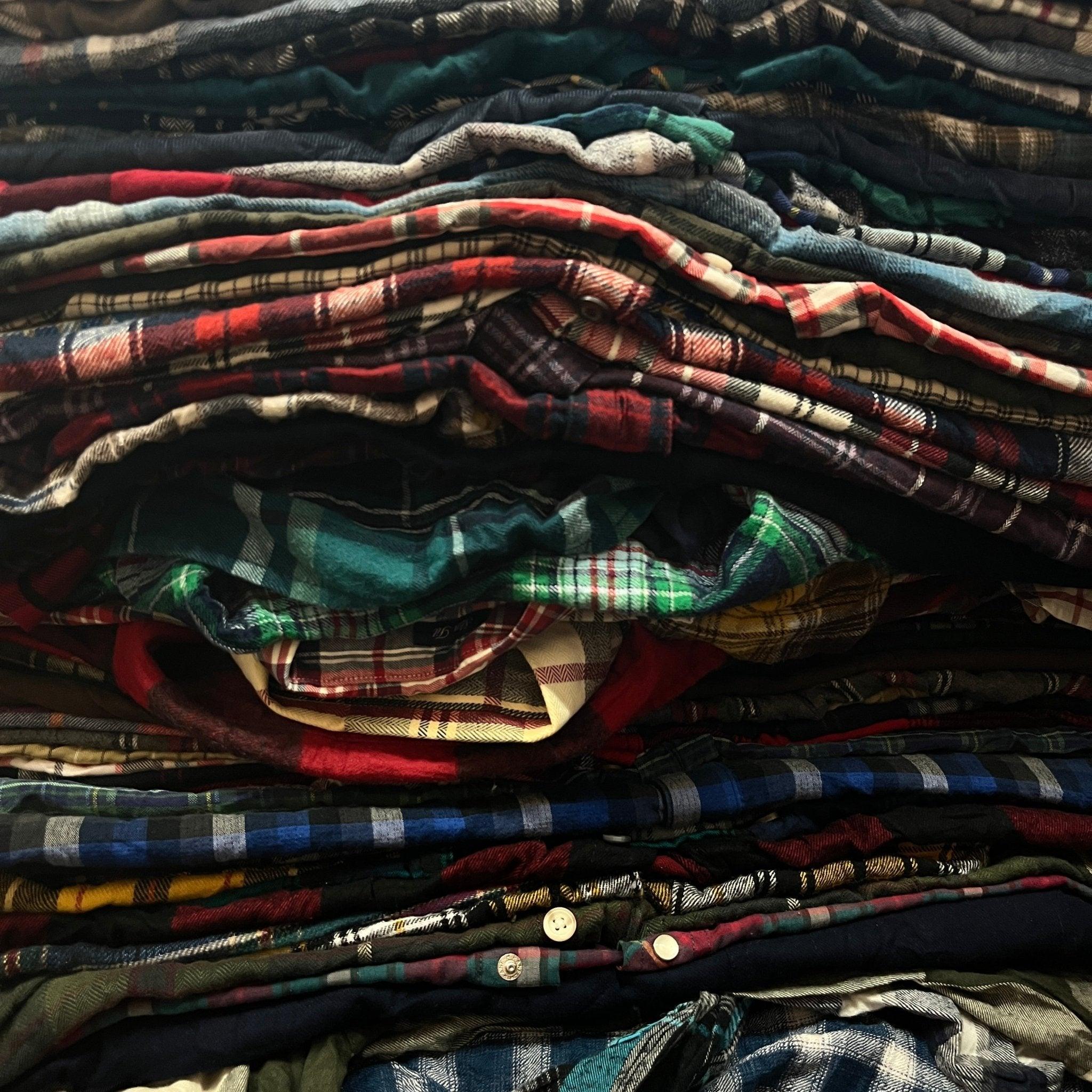 Wholesale Flannel Shirts Mix - Visione Vintage